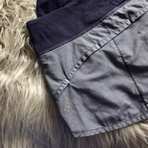 Lululemon Shorts - navy and grayish-blue
